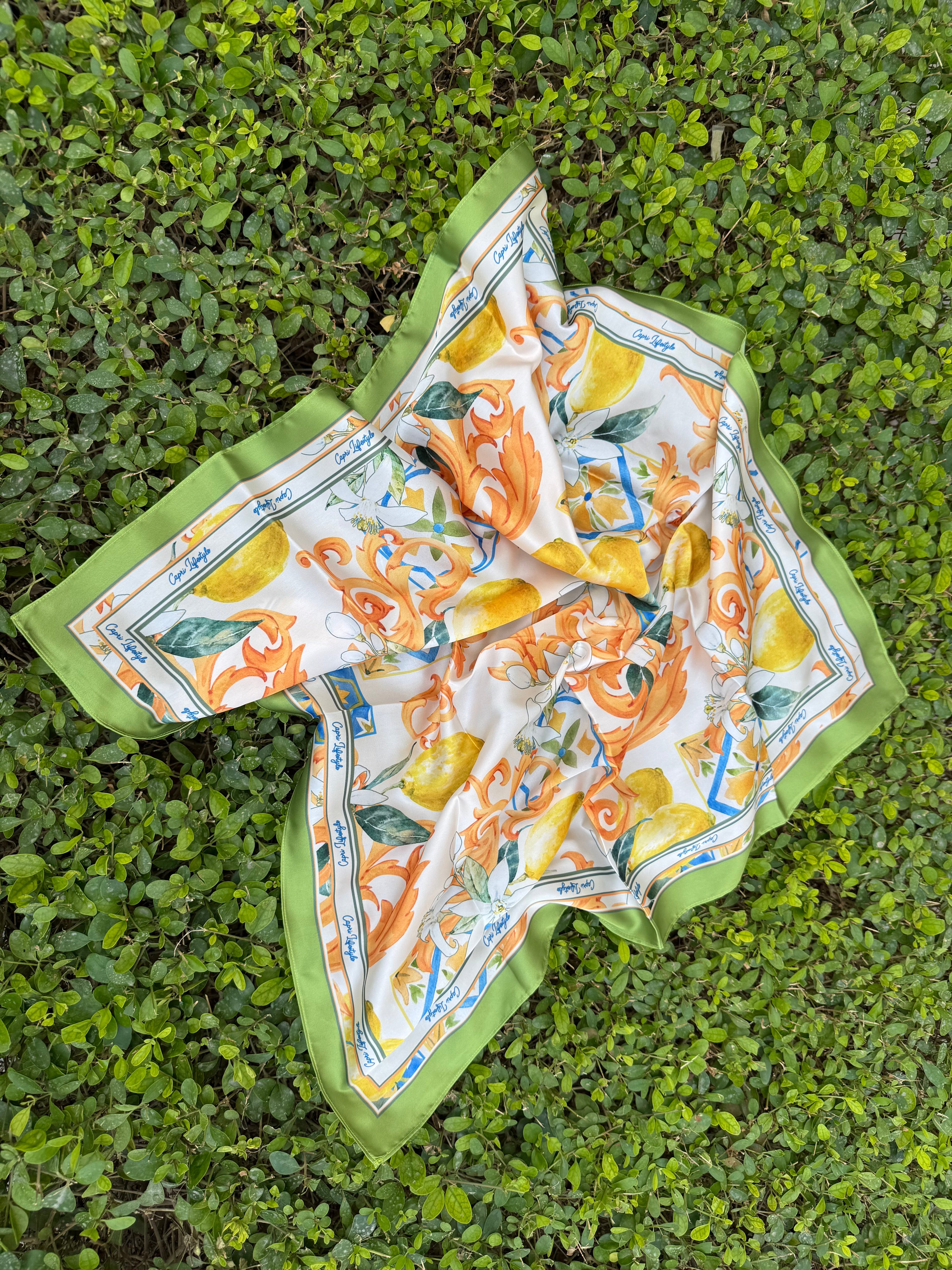 Sorrento - Pure Silk Scarf - WOMEN - by CAPRI LIFESTYLE