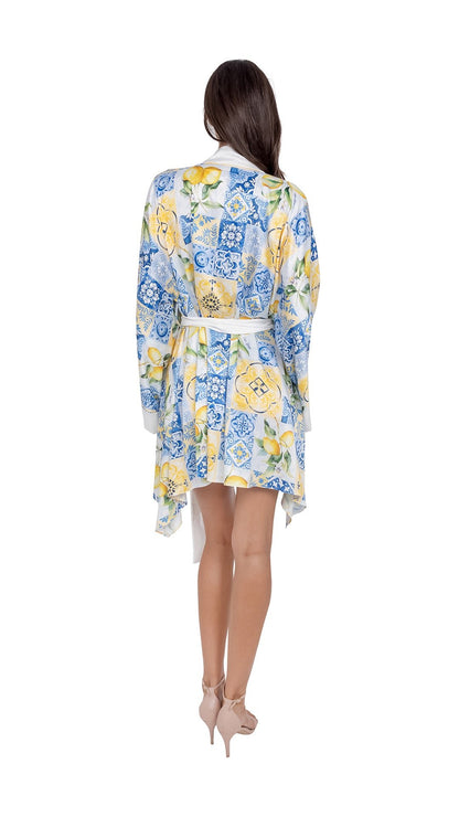 SORRENTO Short Robe With belt