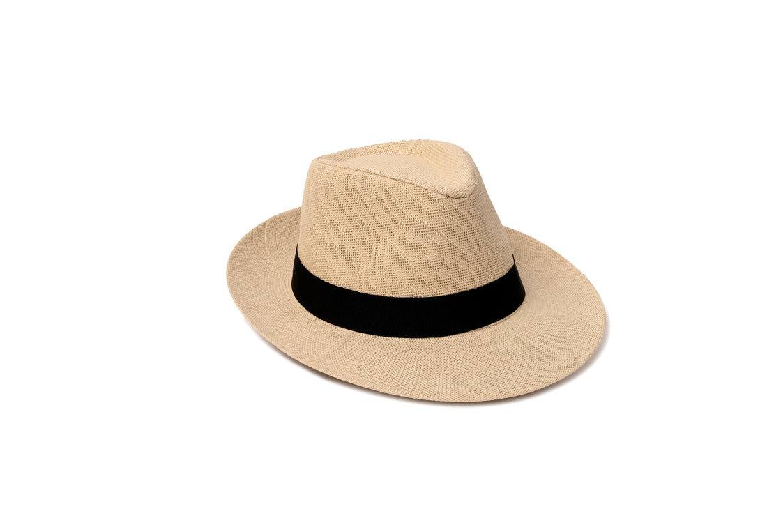 Panama Fedora Hat with Strap