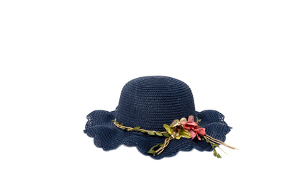 Flower Straw Weaving Hat