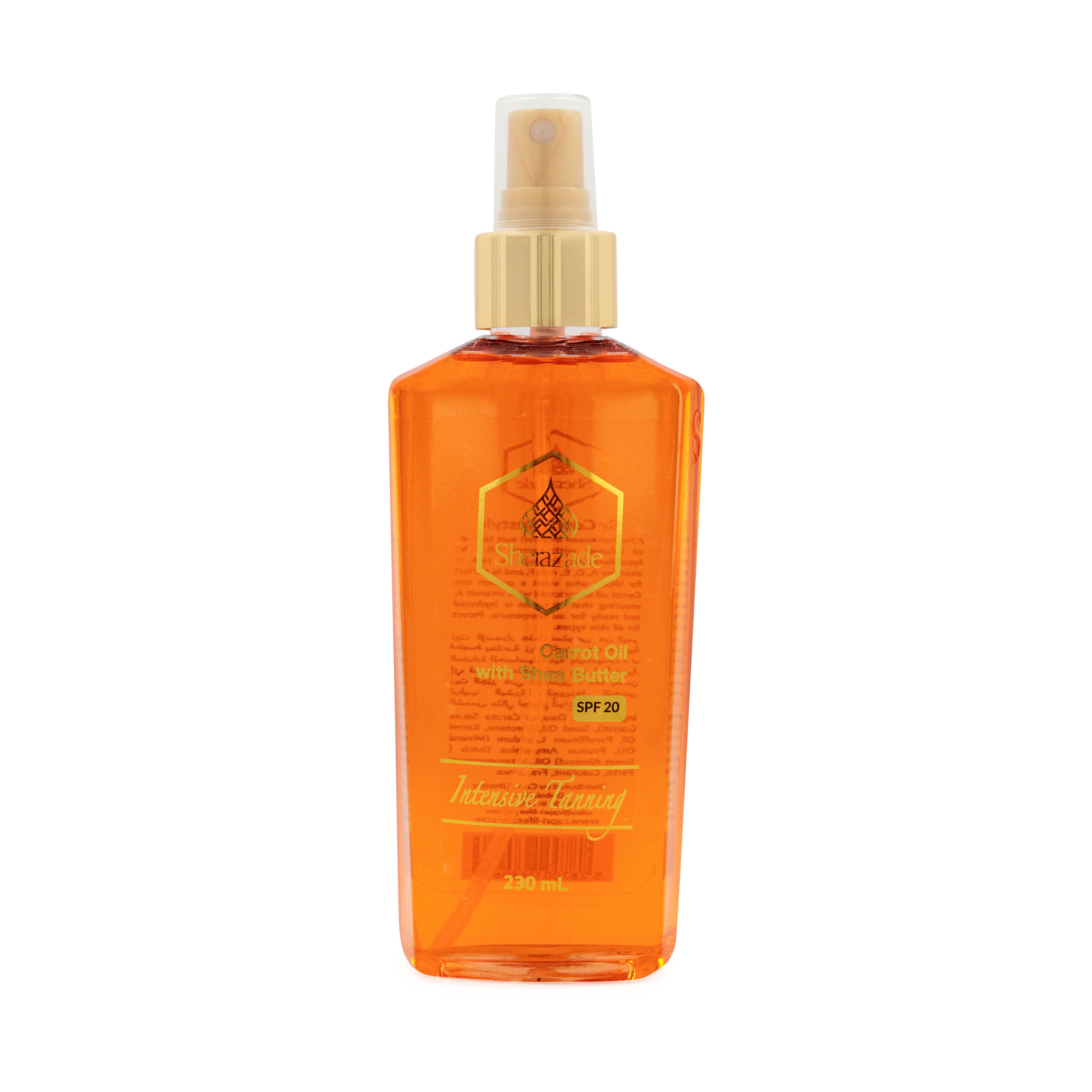 SHERAZADE CARROT OIL with SHEA BUTTER SPF 20