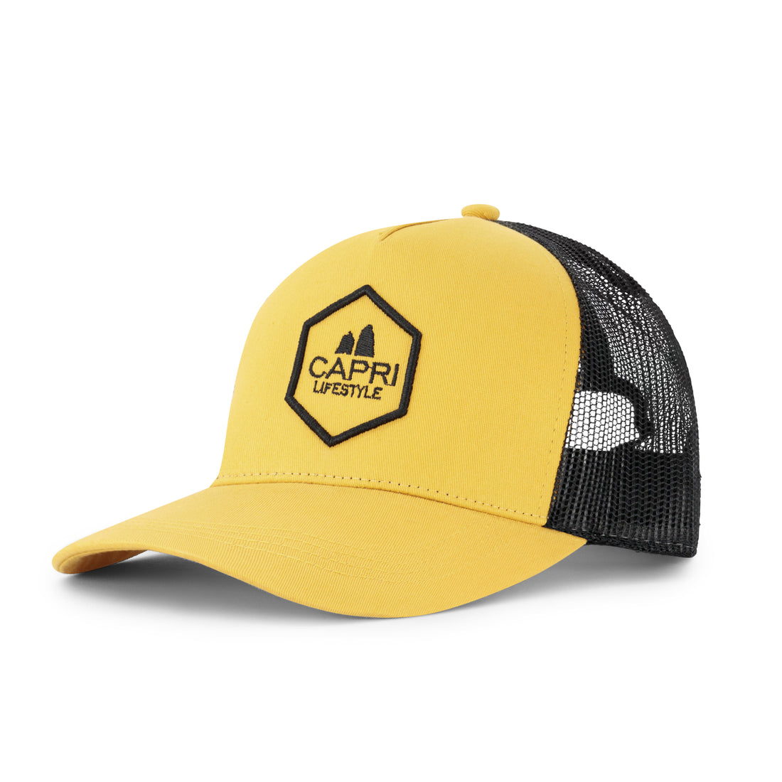 Z Supply Women's Good Vibes Trucker Hat, Dijon/Yellow