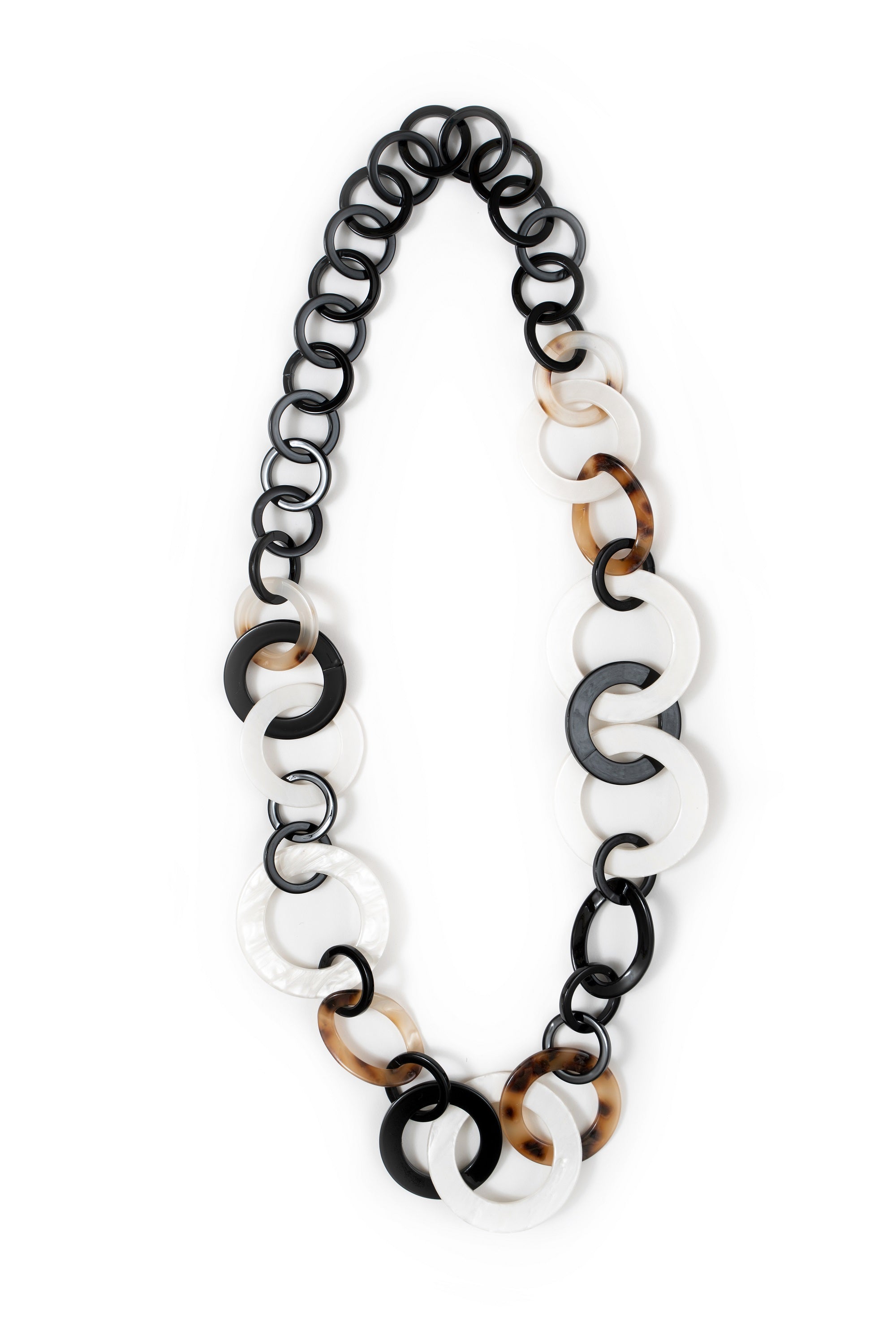 Chain Link Resin Necklace