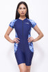 T&D009-Women Jumpuit Swimwear - Tye-Dye Printed - CAPRI LIFESTYLE READY MADE GARMENTS TRADING L.L.C