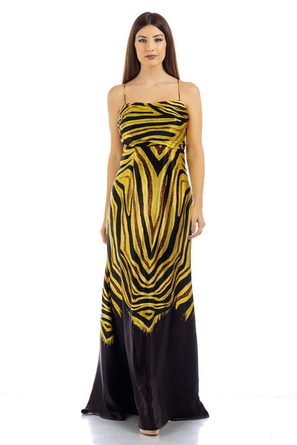 Abito Animalier in Pura Seta