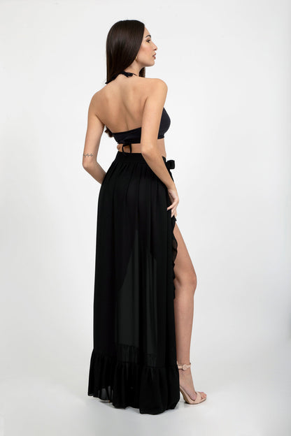 Gonna pareo in chiffon