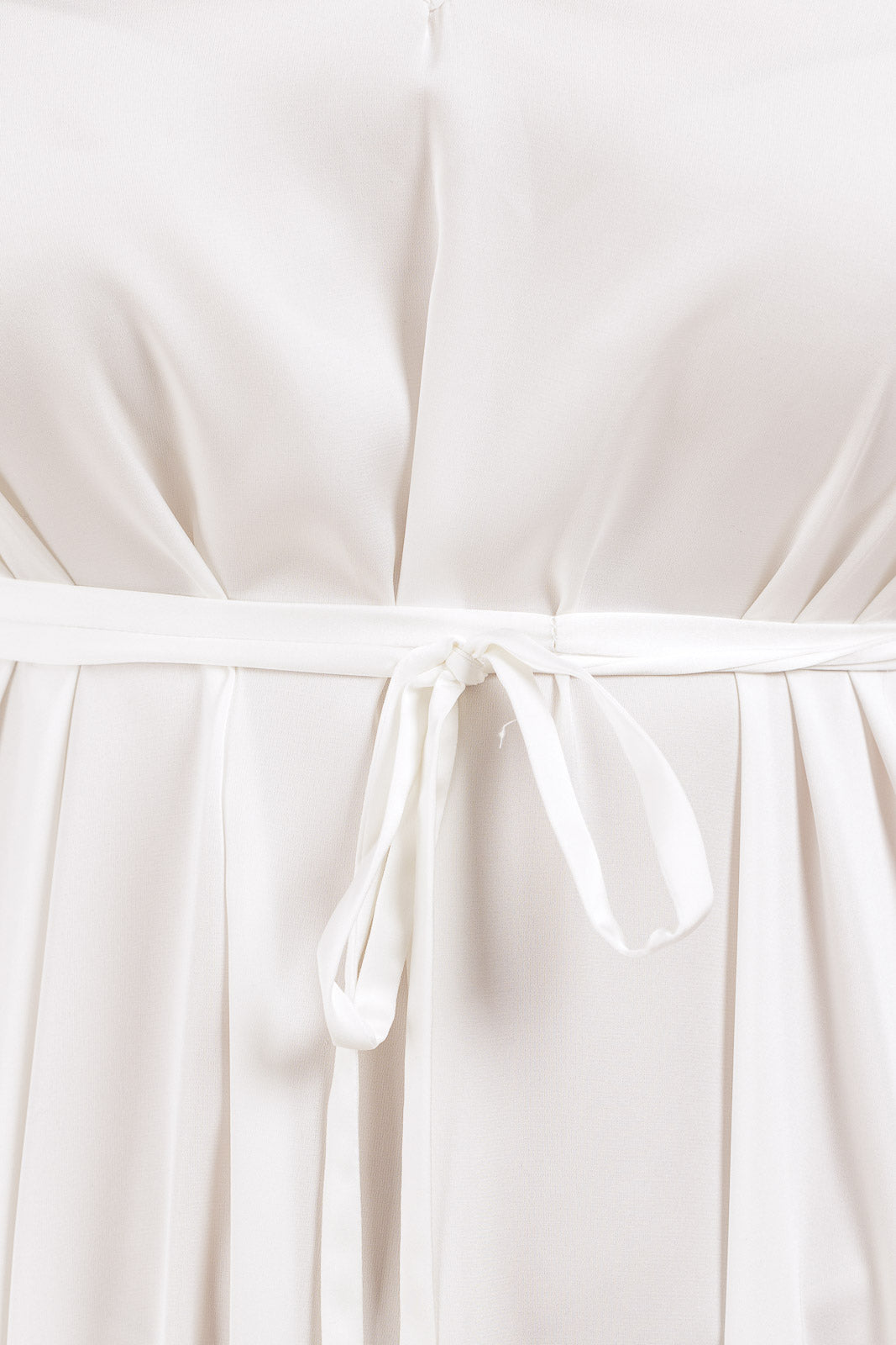 Plain Silk Dress