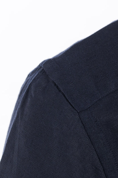 Contrast Linen Shirt