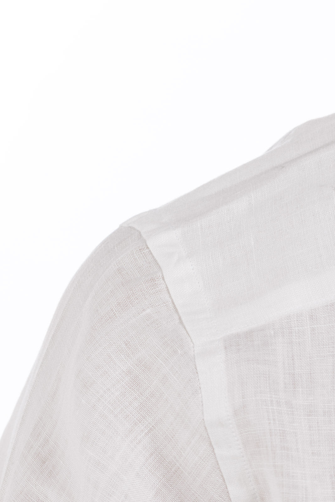 Contrast Linen Shirt