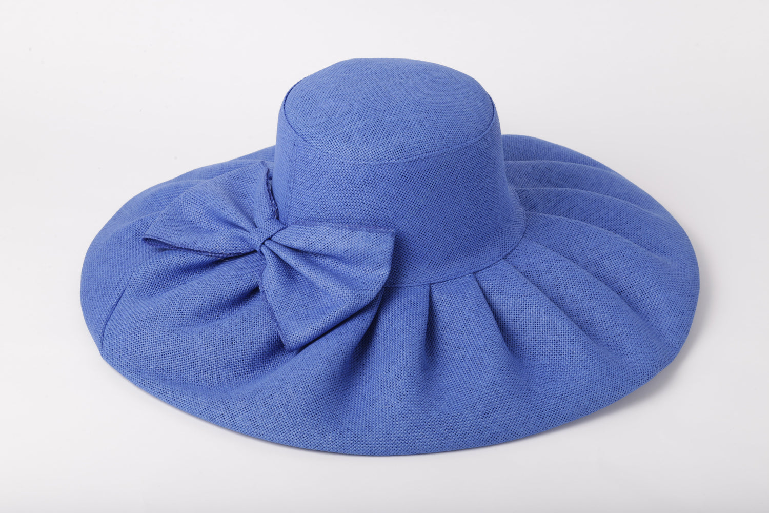 Floppy Straw Hat with Bow