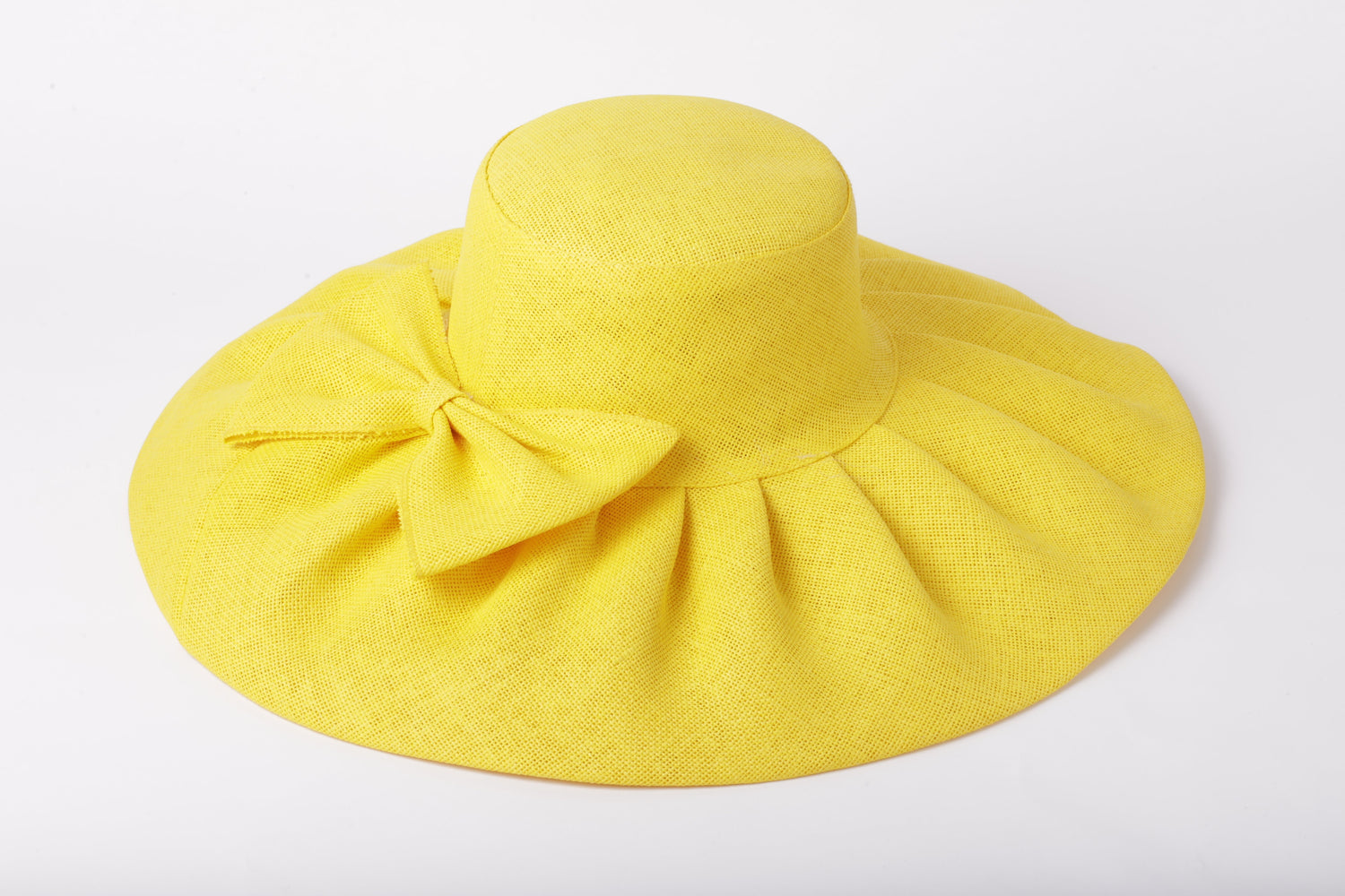 Floppy Straw Hat with Bow