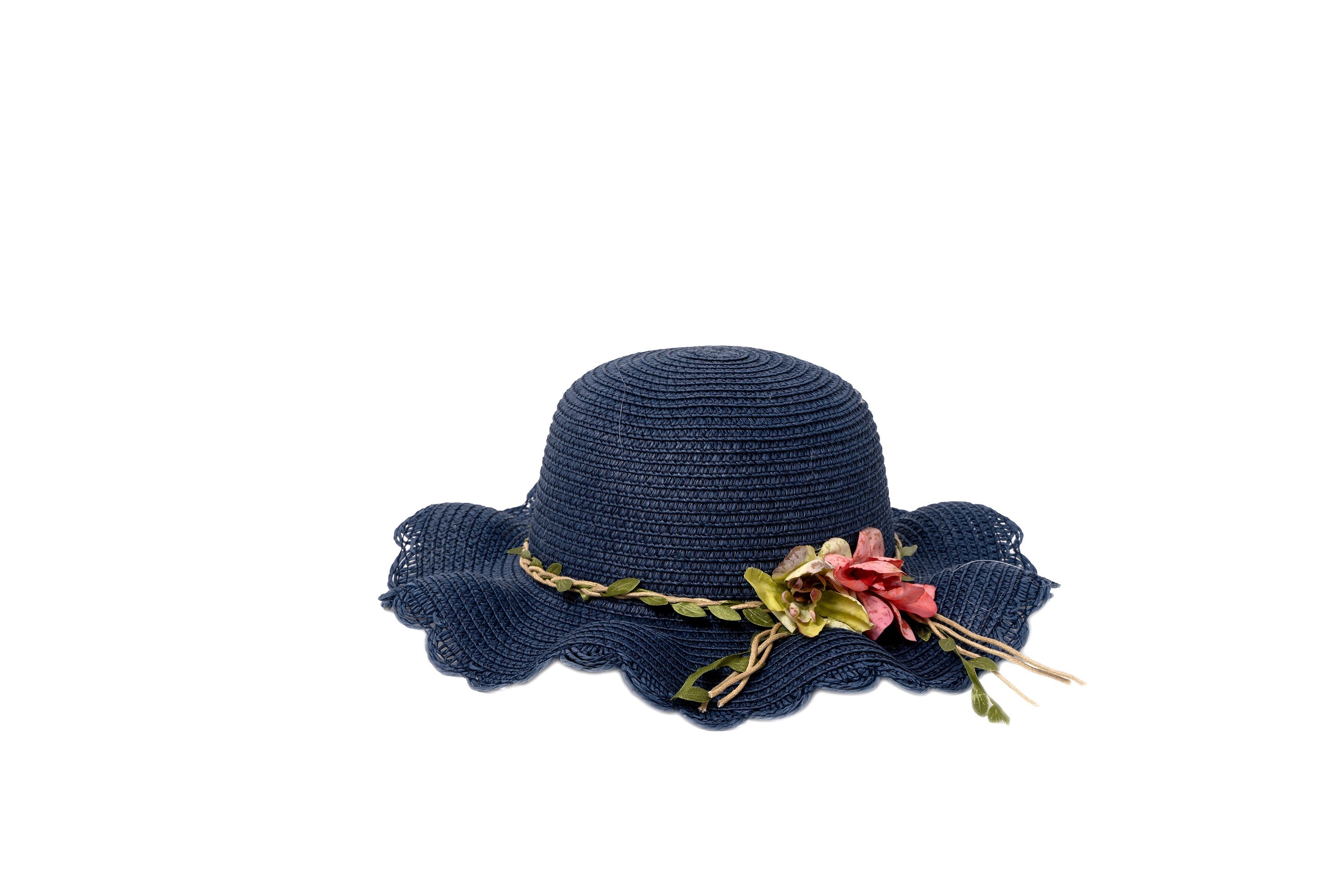 Flower Straw Weaving Hat