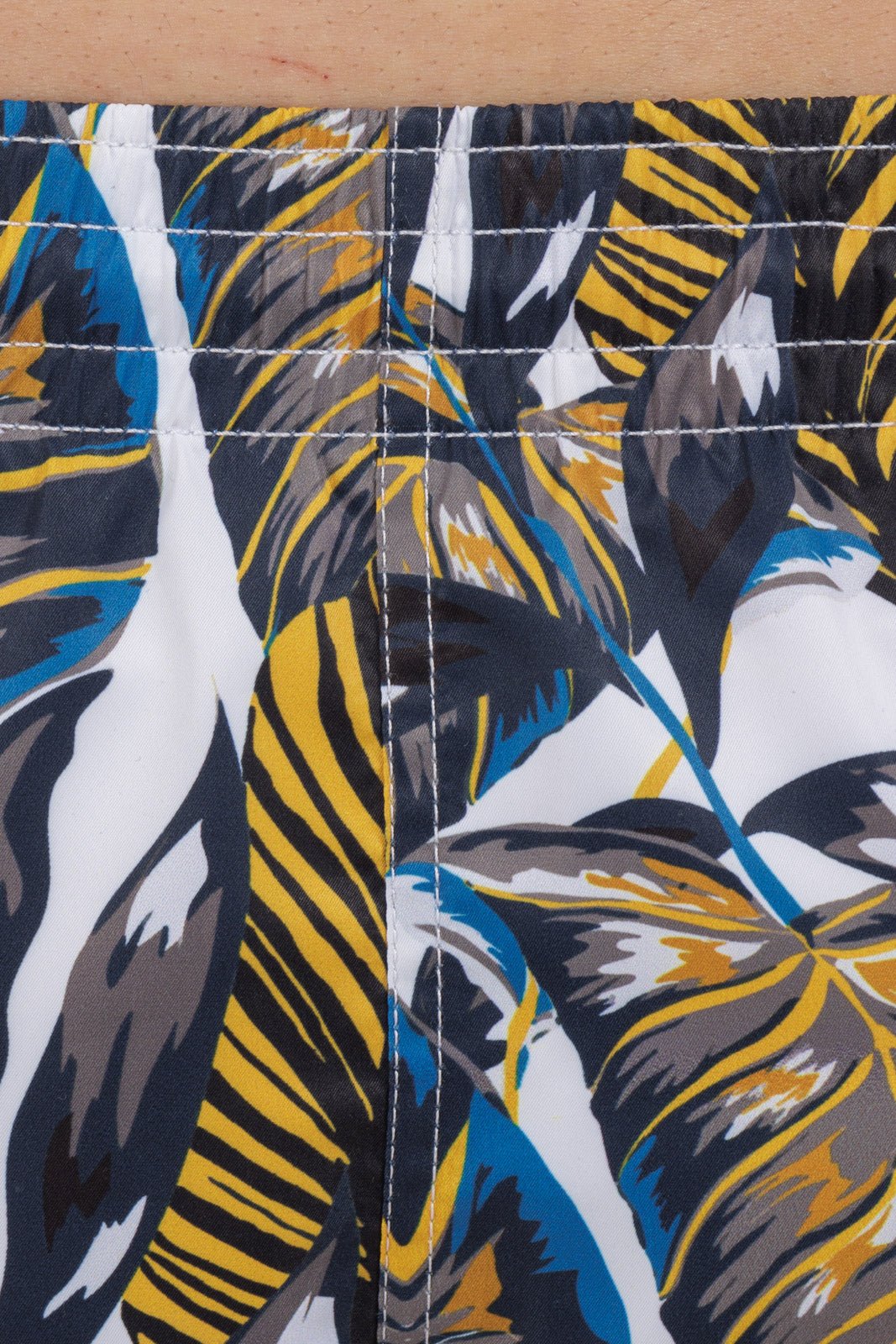 Leaf Printed Swim Shorts