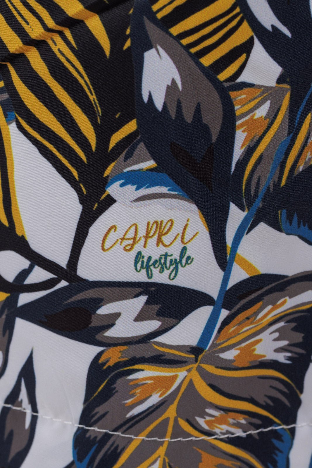 Leaf Printed Swim Shorts