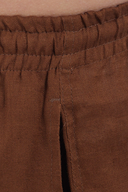 Linen Drawstring Pants