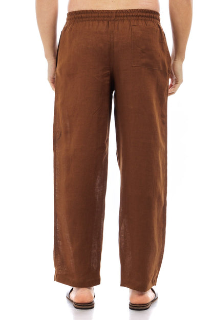 Linen Drawstring Pants