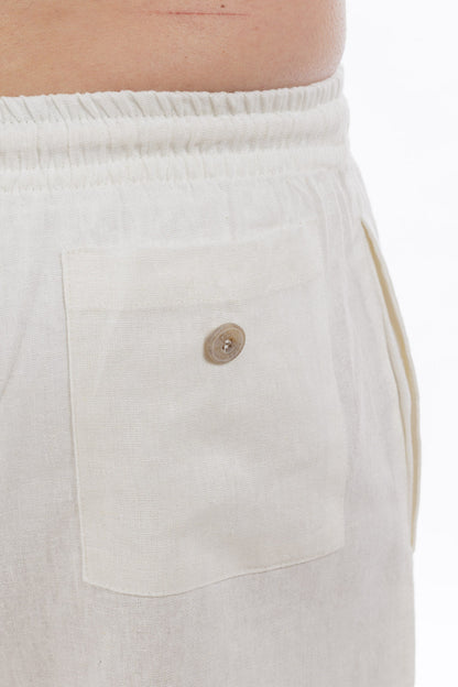 Linen Drawstring Shorts - Linen Drawstring Shorts - by CAPRI LIFESTYLE
