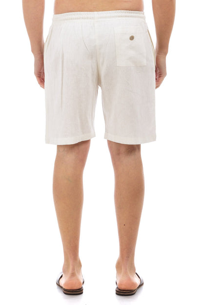 Linen Drawstring Shorts - Linen Drawstring Shorts - by CAPRI LIFESTYLE