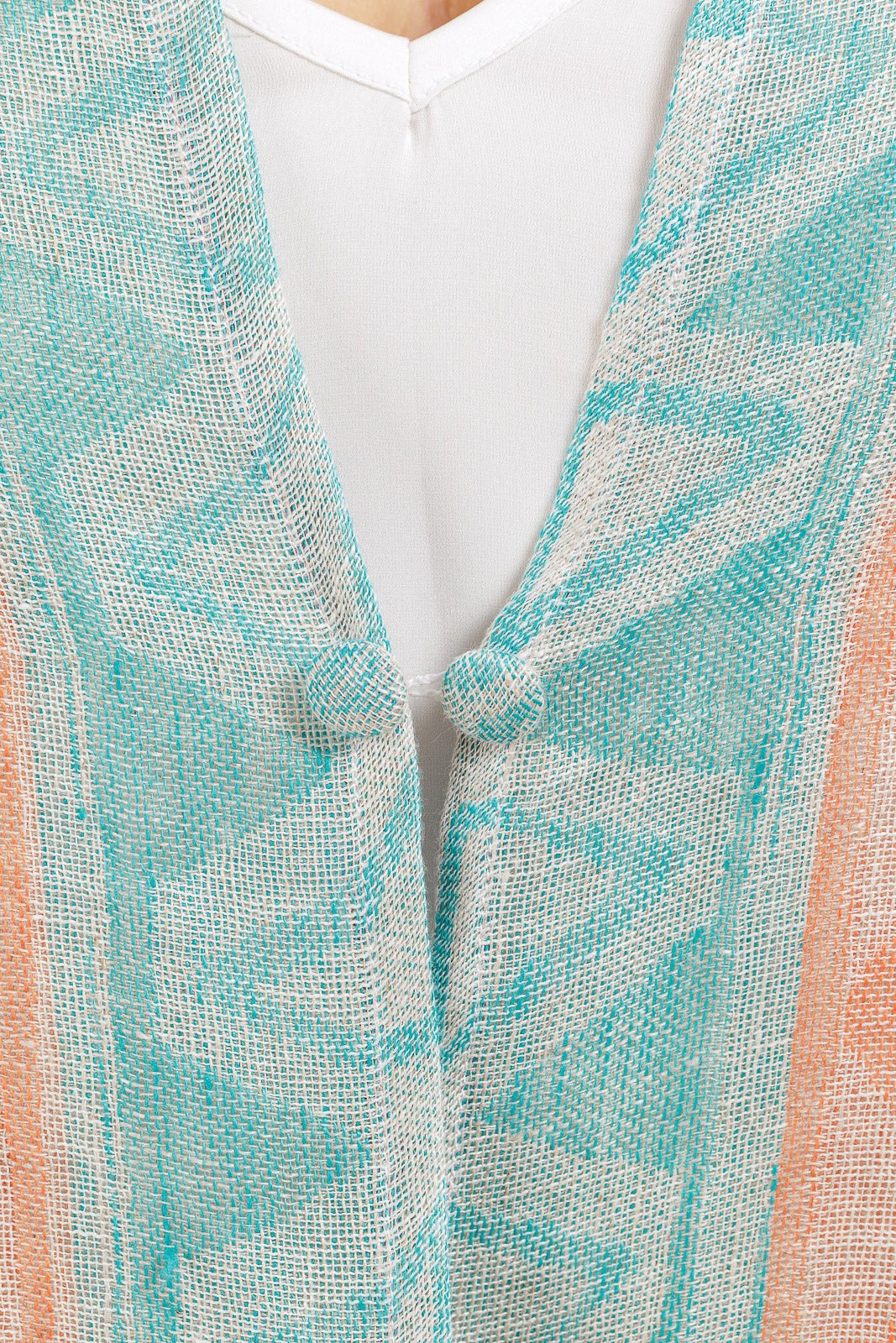 Multi Color Linen Abaya