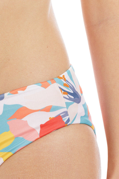 Bikini con scollo profondo pastello