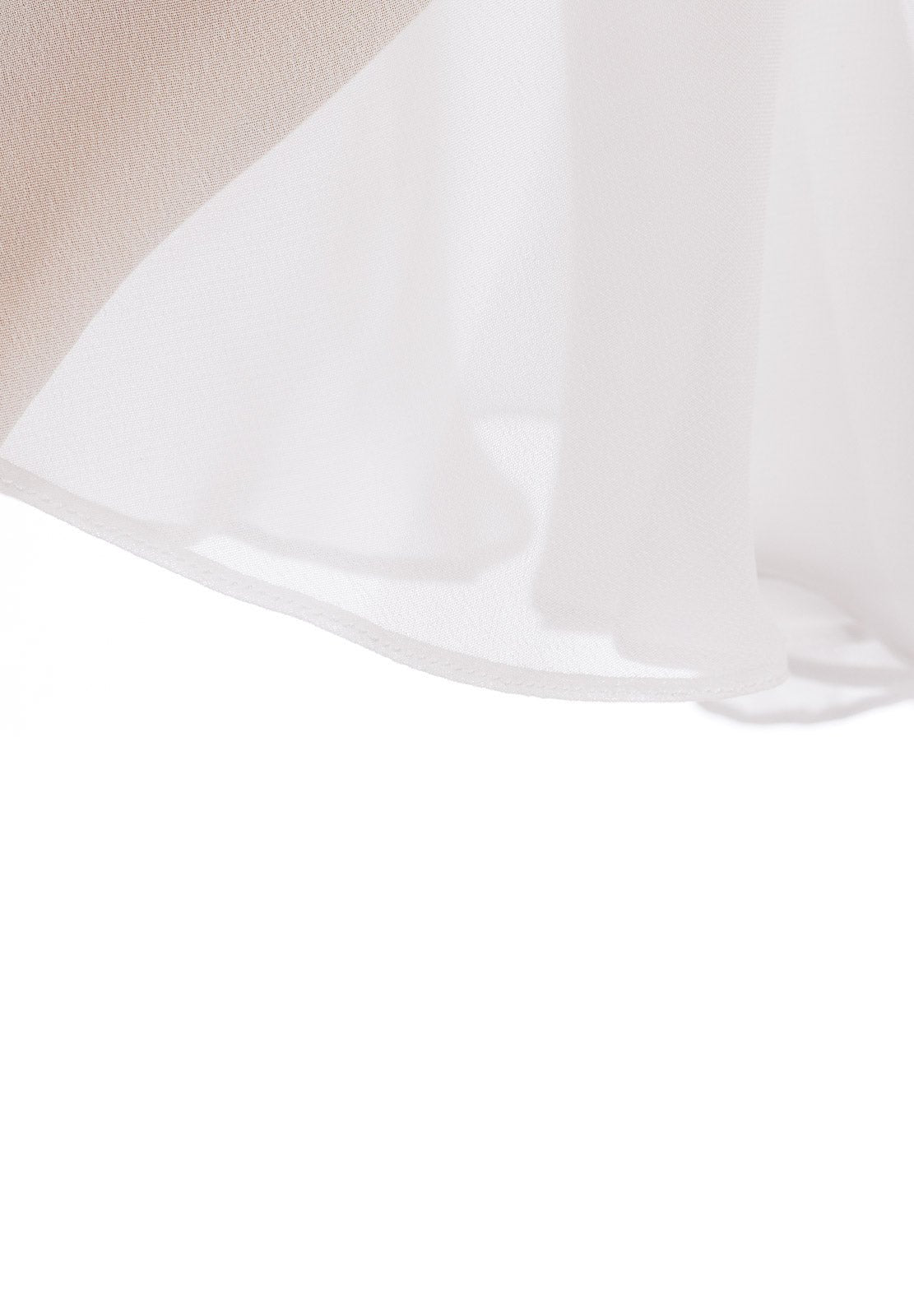 Copri abito in chiffon semplice