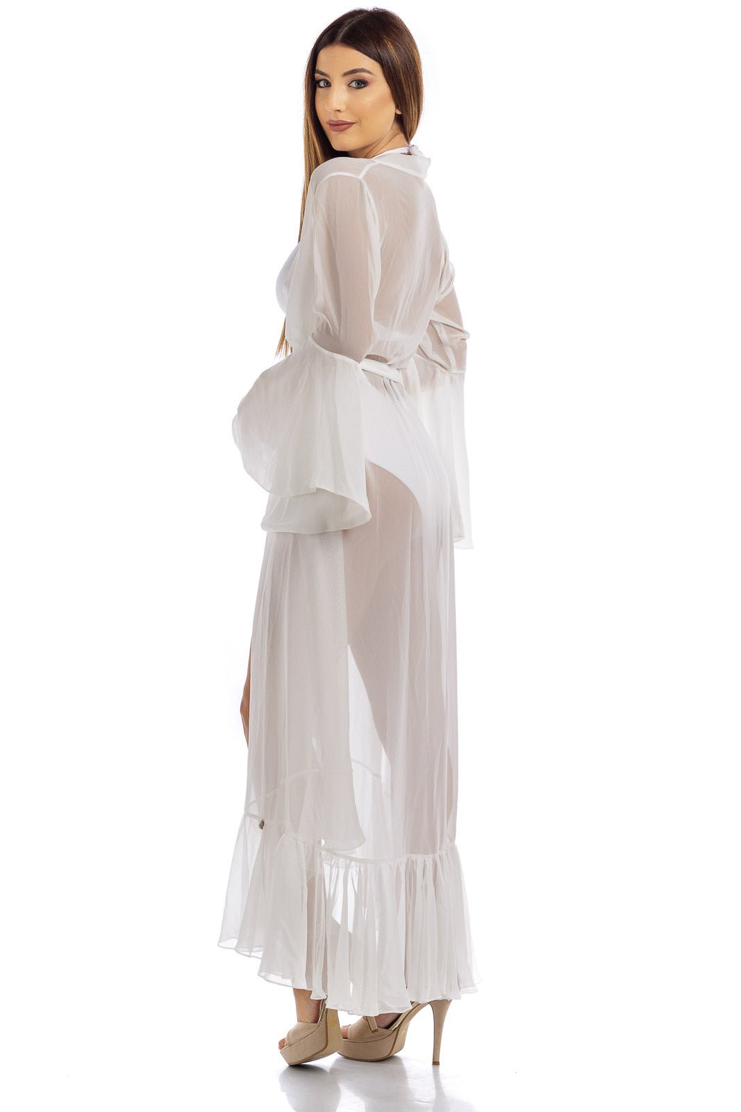 Copri abito in chiffon semplice