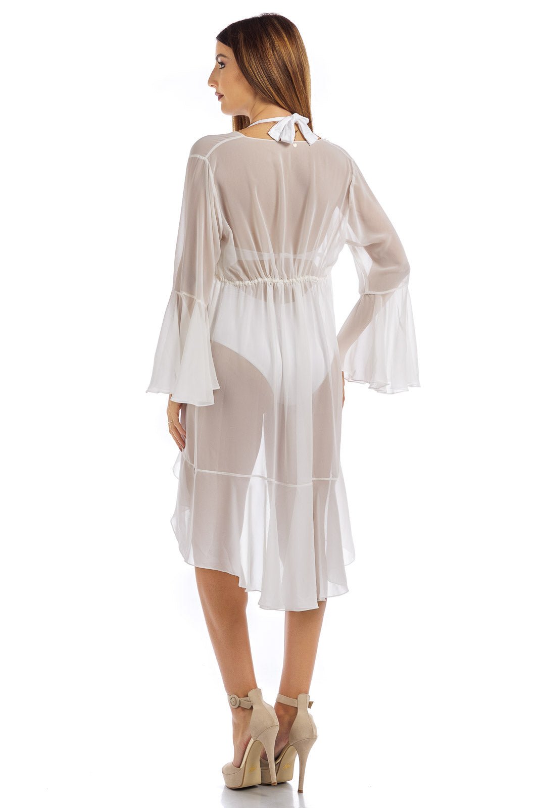 Copri abito in chiffon semplice