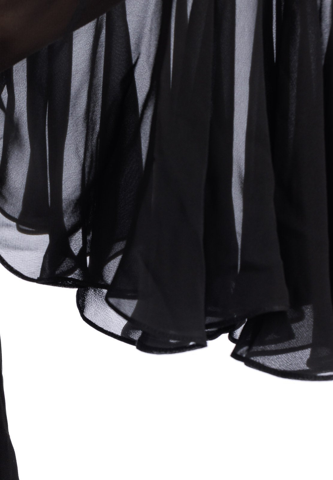 Copertura avvolgente in chiffon tinta unita - Corta