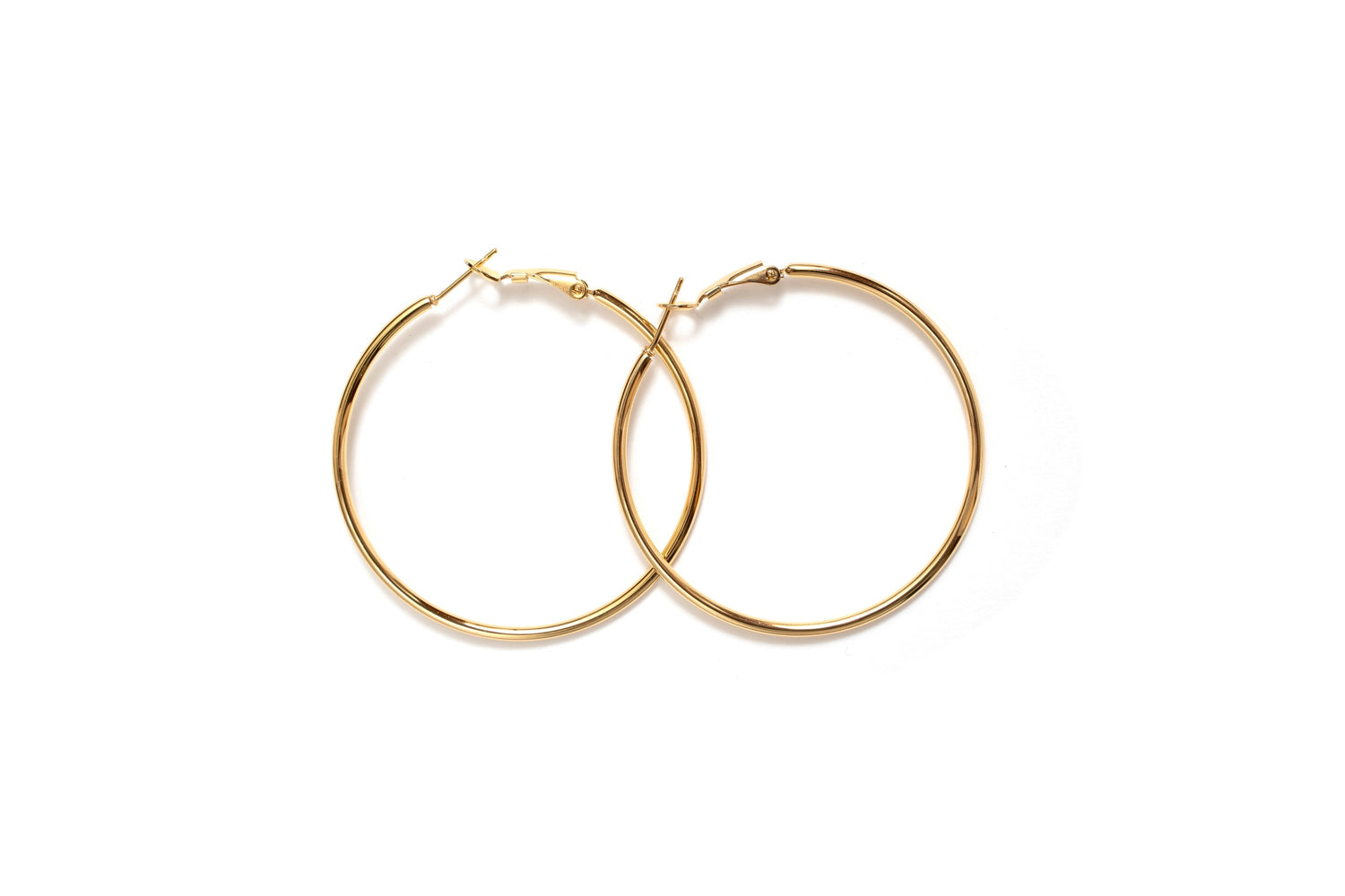 Plain Hoop Earrings
