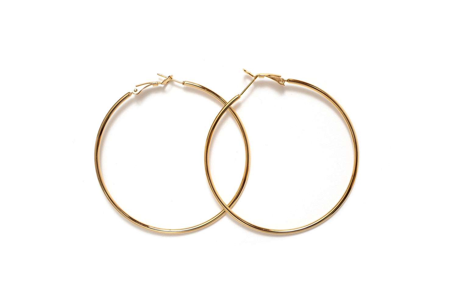Plain Hoop Earrings