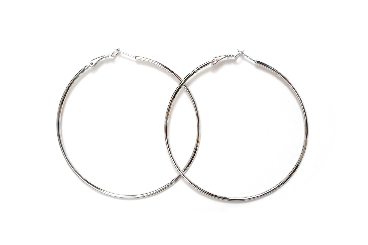 Plain Hoop Earrings