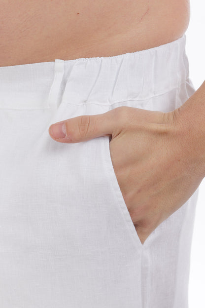 Plain Linen Pants