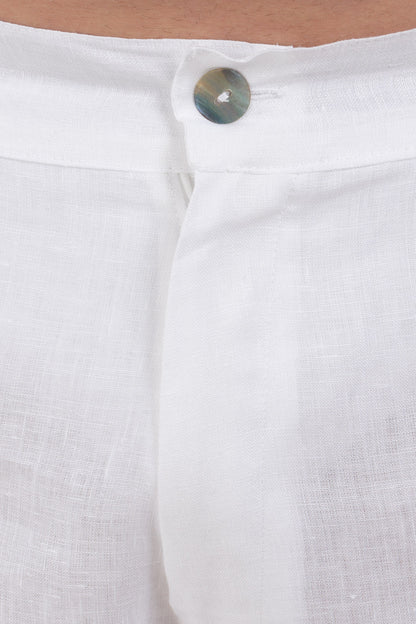 Plain Linen Pants