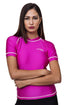 LRV13-Women Plain Rashvest Short Sleeves - CAPRI LIFESTYLE READY MADE GARMENTS TRADING L.L.C