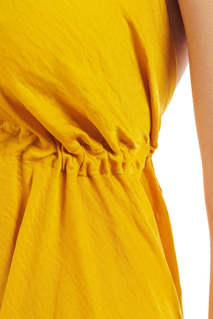 Plain Silk Crepe Dress