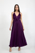 Plain Silk Satin Dress - Dresses - by CAPRI LIFESTYLE