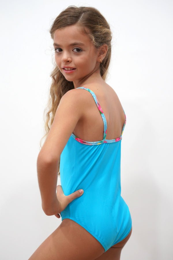 FRT001-Girls One Piece Swimsuit - Fruit Mood - CAPRI LIFESTYLE READY MADE GARMENTS TRADING L.L.C