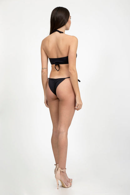 Plain Wrap Side Tie Bikini