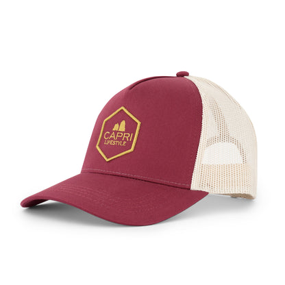 Rapper Cotton Trucker Cap by CAPRI LIFESTYLE