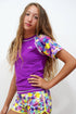 GRV026-Girls Rashvest Short Sleeves - Popstar Mood - CAPRI LIFESTYLE READY MADE GARMENTS TRADING L.L.C
