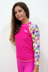 GRV027-Girls Rashvest Long Sleeves - Popstar Mood - CAPRI LIFESTYLE READY MADE GARMENTS TRADING L.L.C