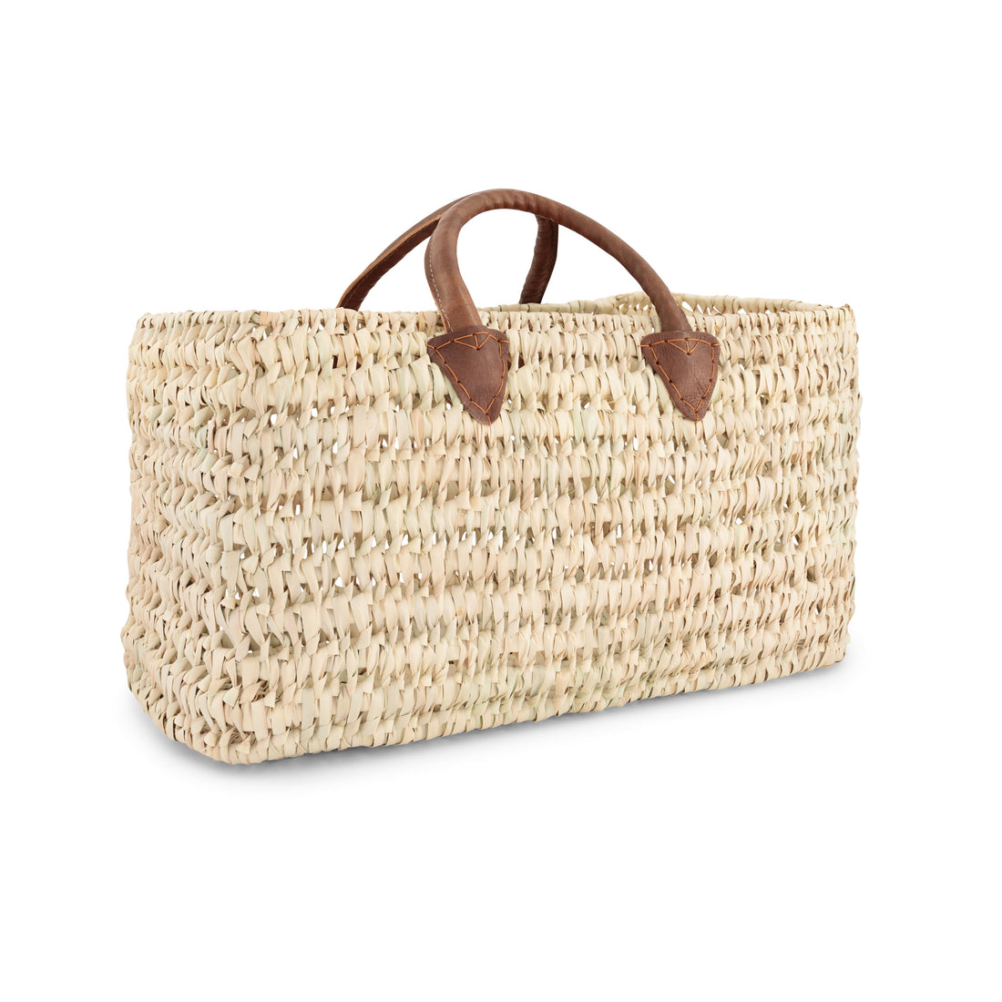 Rectangular Rattan Handheld Bag