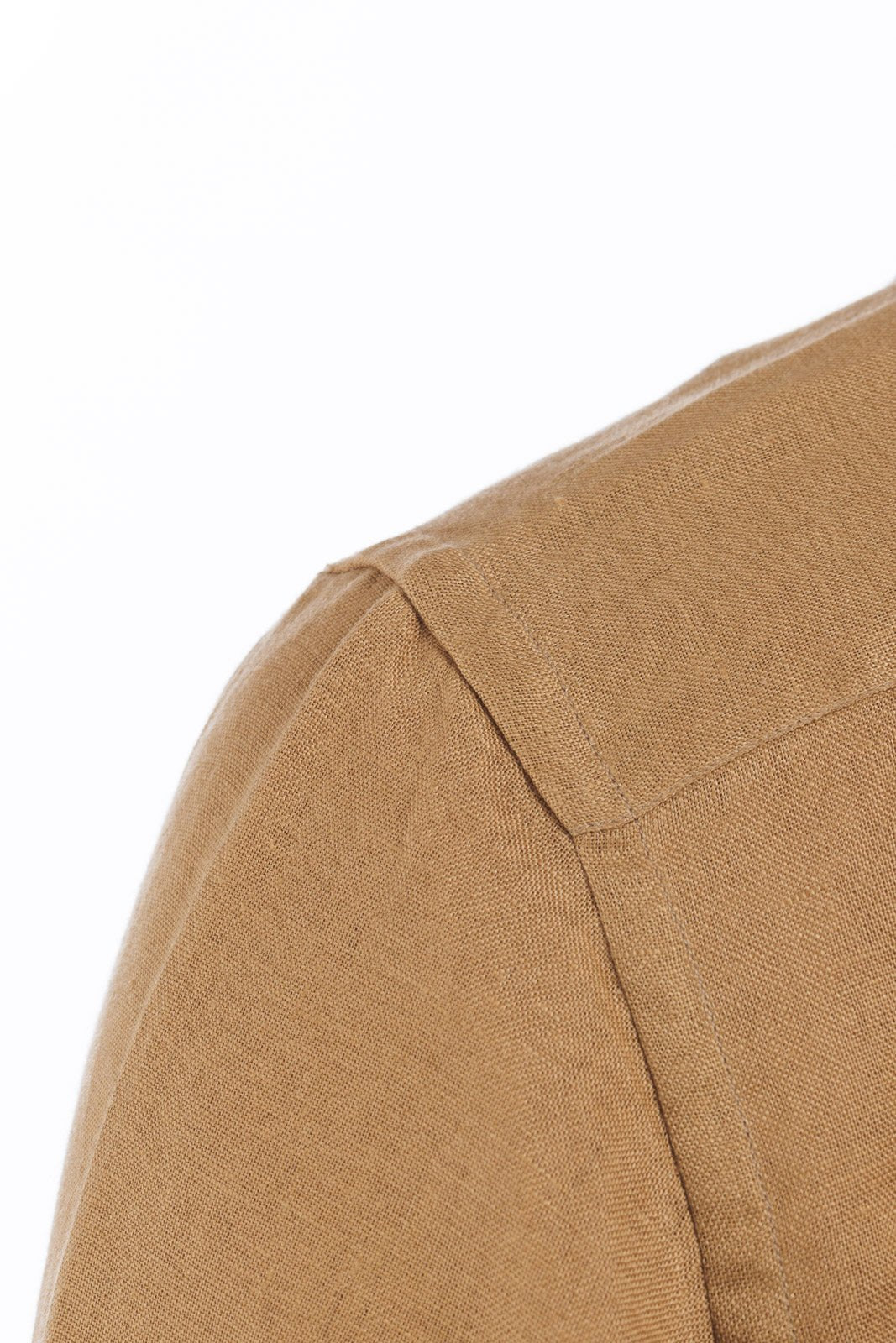 Round Neck Linen Shirt