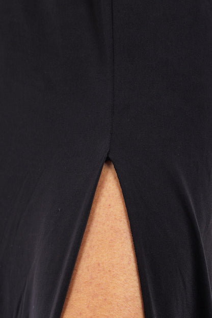 Abito lungo da spiaggia a maniche lunghe