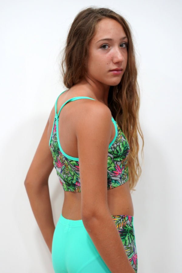 BCP007-Girls Tank Top Sportwear - Beach Party Mood - CAPRI LIFESTYLE READY MADE GARMENTS TRADING L.L.C