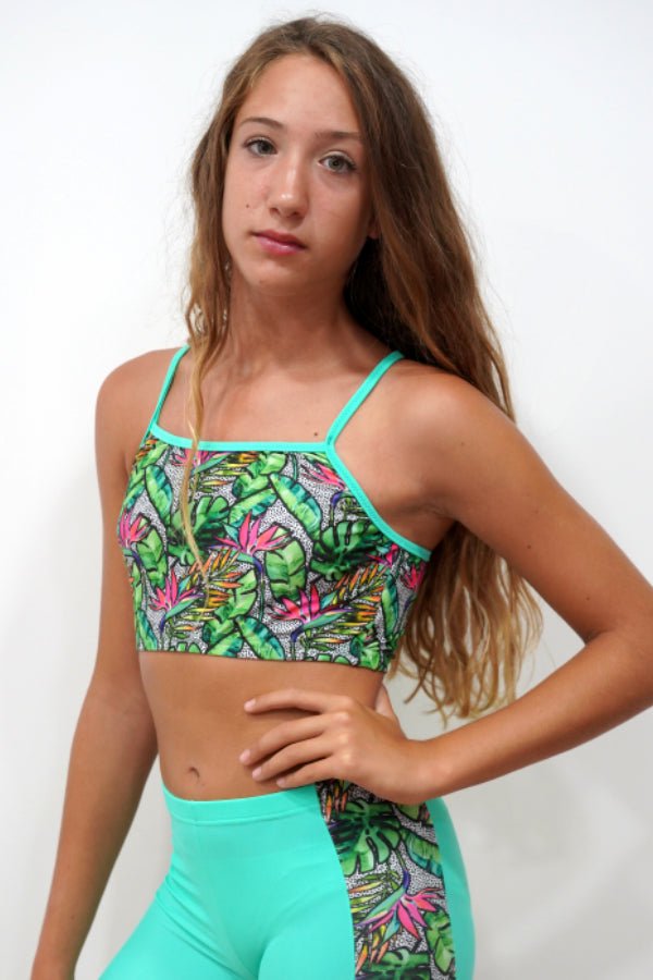 BCP007-Girls Tank Top Sportwear - Beach Party Mood - CAPRI LIFESTYLE READY MADE GARMENTS TRADING L.L.C
