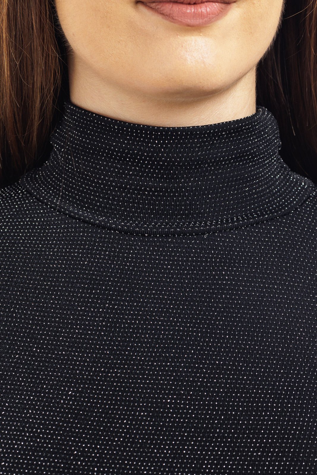 Abito a tunica glitterato