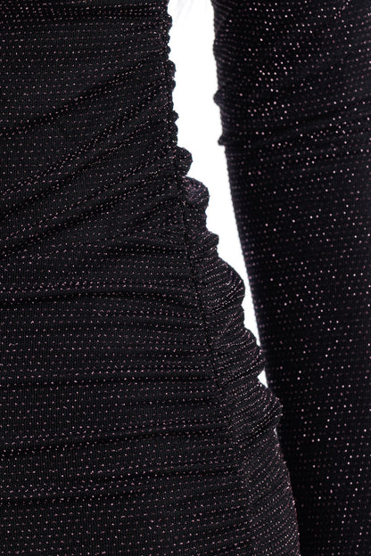 Abito a tunica glitterato