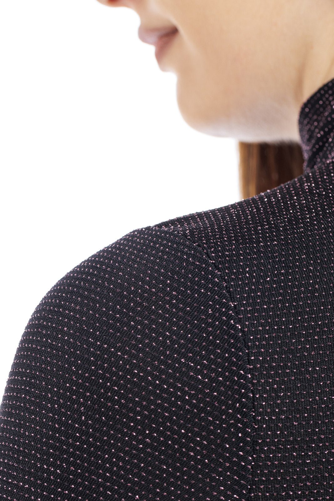 Abito a tunica glitterato