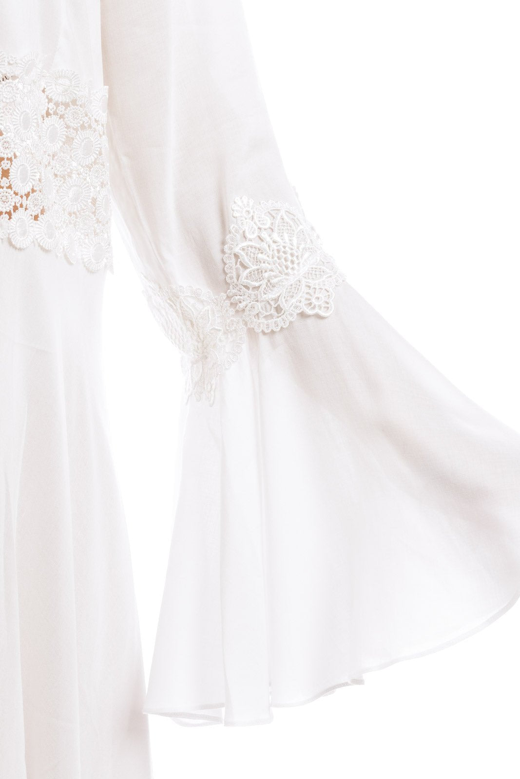 Abito avvolgente in chiffon